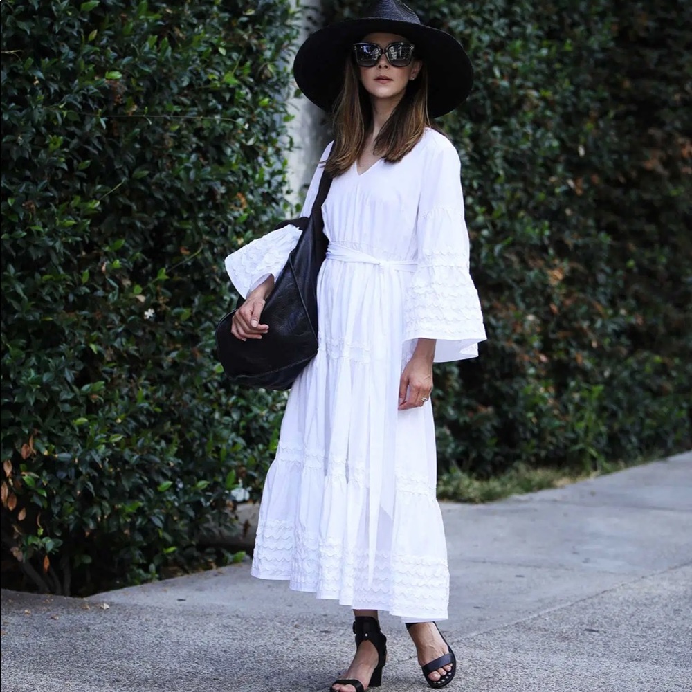 Lisa Marie Fernandez x Target white Boho Gypsy Dress women’s small